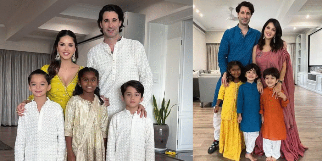 Sunny Leone Family